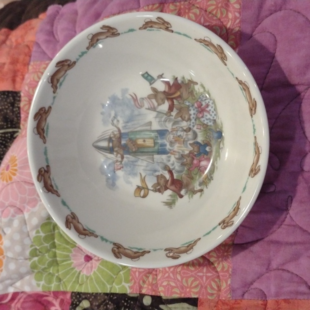 Bunnykins bowl